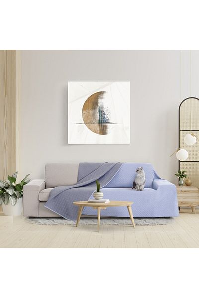 EYSA CONFECTIONES Pled universal 260x270cm, Silver, C13 Bleu