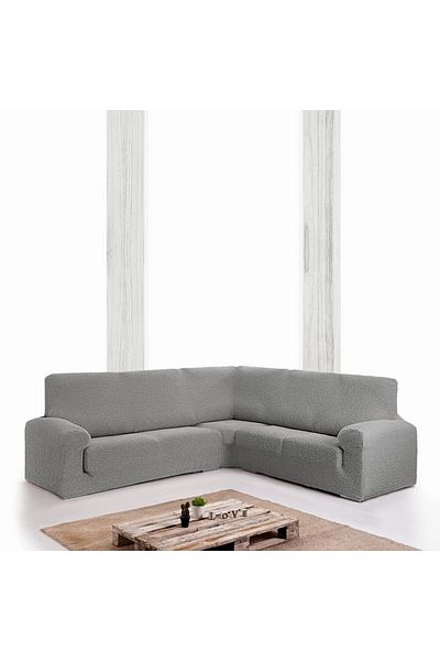 EYSA CONFECTIONES Bi-elastic corner cover 350-450cm, Premium ROC, C/6 grey