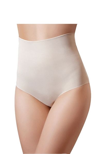 MOONLİGHT Wo&gi Women's Seamless Underwear High Waist Slip Panties Corset 4004-