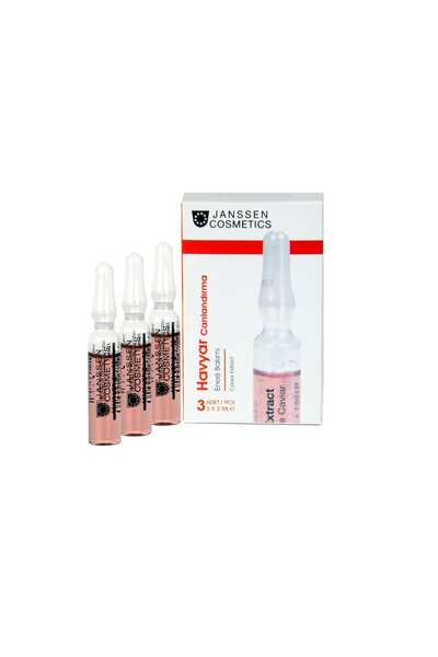 Janssen Cosmetics Janssen Caviar Extract Ampul 3' Lü Set - Canlandıran ve Enerji Veren Ampul