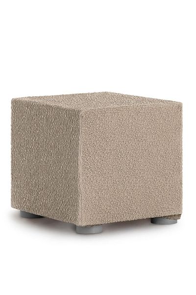 EYSA CONFECTIONES Husa bielastic PUF 40x40cm, Premium ROC, C/01 Bej