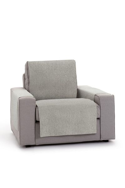 EYSA CONFECTIONES Practical jacquard armchair cover, MID, C56 Grey