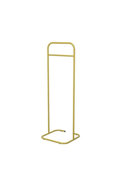 Metallica Concept Butik Dik Tekli Gold Konfeksiyon Askısı Ayaklı Askılık Elbise Askılığı