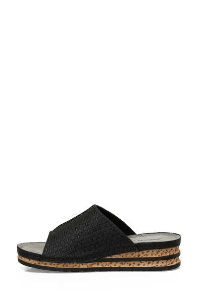 Polaris 166952.BZ5FX Siyah Kadın Terlik