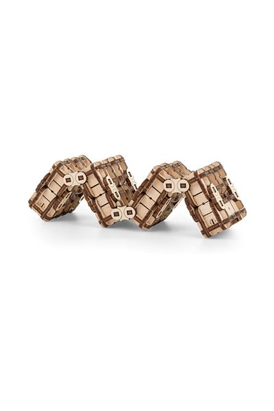 EWA 3D Puzzle, Metamorphic Snake Game, EWA, Wood, 256 Pieces