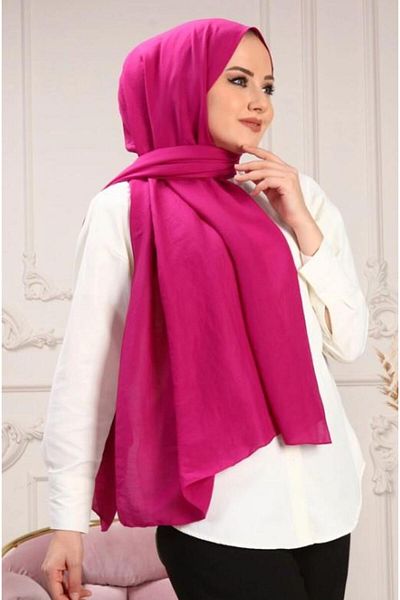 HAREM SCARF Σάλι Ιερουσαλήμ - Φούξια