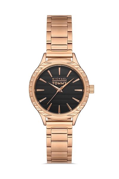 MICHAEL TOMMY Steel Women's Wristwatch - Mt-20259L-Rsy72