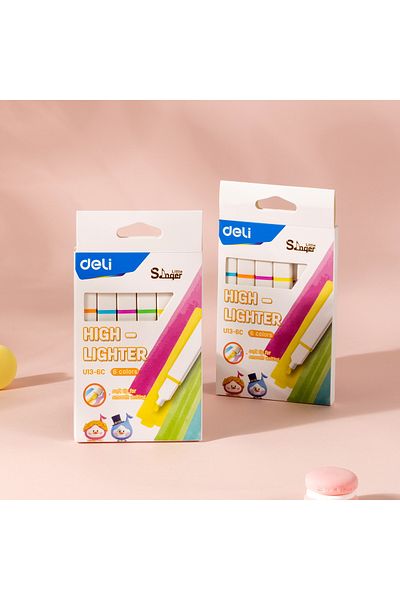 Deli Highlighter ASST. EU13-6C