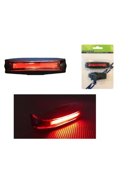 Zozo Usb Şarjlı 65 Lümen Led Güçlü Arka Stop