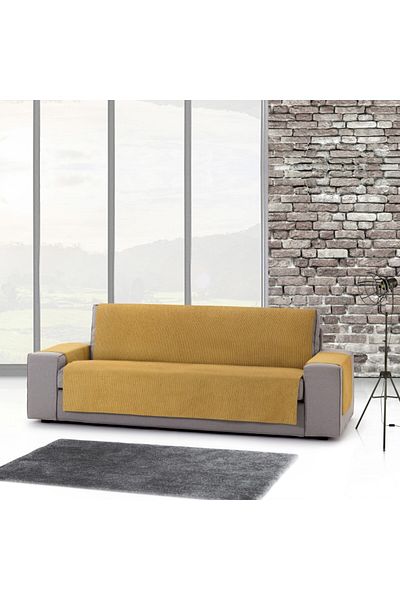 EYSA CONFECTIONES Husa jacquard canapea 3 locuri practica 155cm, MID, C5 Galben