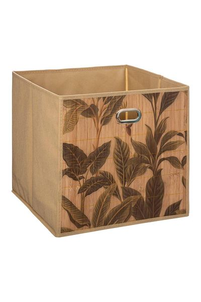 5FIVE Natural Bamboo Storage Basket (31 x 31 cm)
