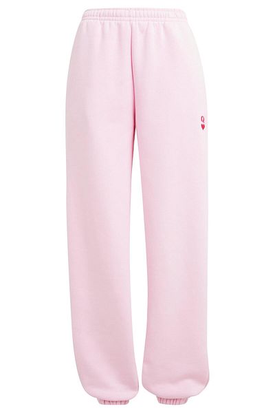 Mister Tee Real Queen Emb Ladies Fluffy Sweatpants