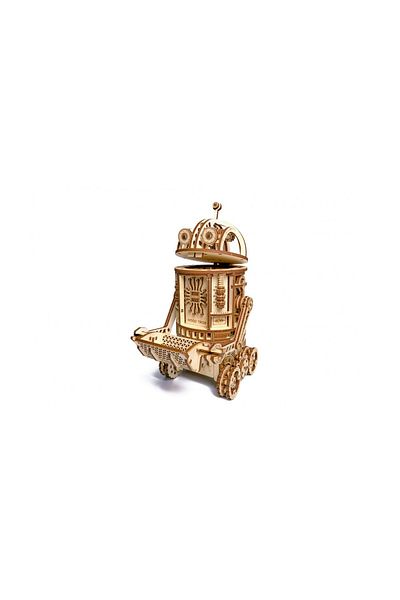 Wood Trick Mechanical 3D Puzzle, Space Scavenger Robot, WT, Wood, 358 pieces
