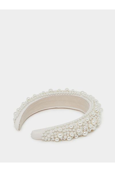 Styli Faux Pearl Embellished Headband