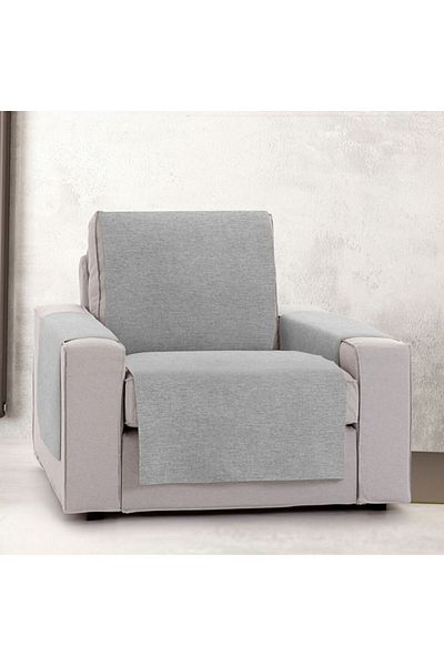 EYSA CONFECTIONES Practical armchair cover, Valeria, C6 Grey