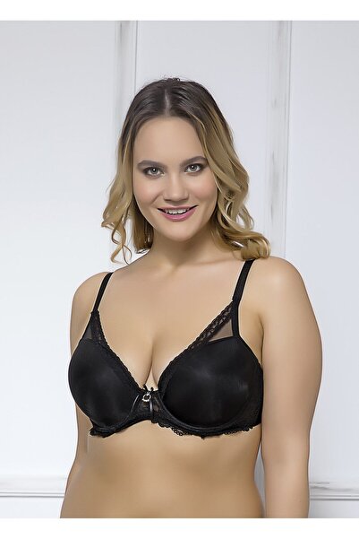 MOONLİGHT Жіночий чорний мереживний бюстгальтер MML2147