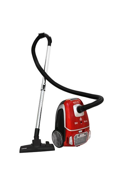 ALBATROS Aspirator Albatros Bella 90 Eco 900W cu Sac, Filtru HEPA, Rosu