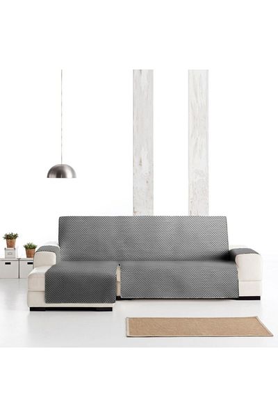 EYSA CONFECTIONES Practical quilted left corner cover 240cm, Oslo, C/06 Grey