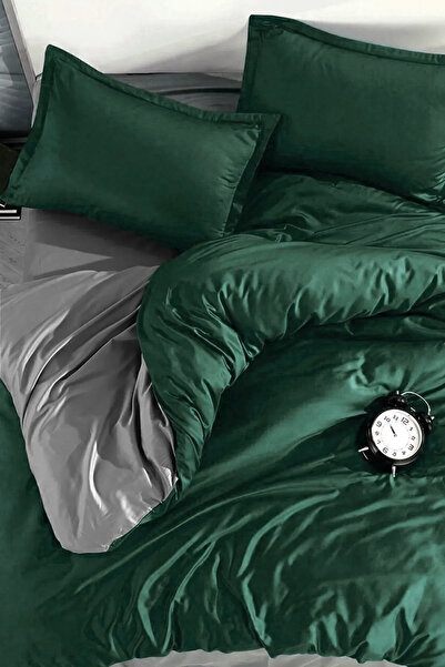 İQON Elastic Sheet Duvet Cover Set Double Outlet Military (Defective)