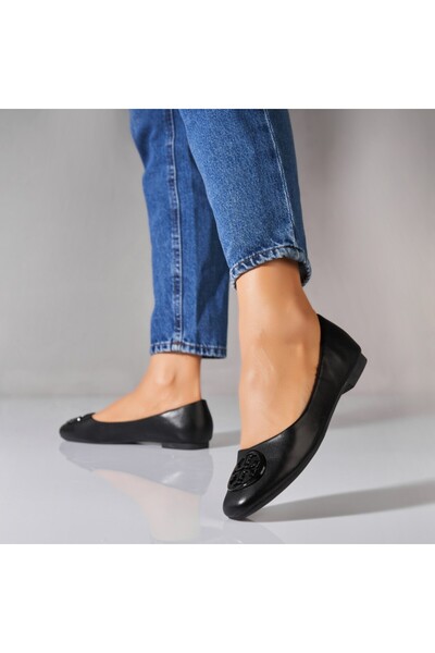 Joana Balerini dama Piele Ecologica Negru Kayn