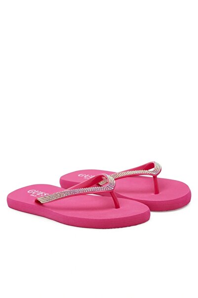 Guess Flip Flop Rhinestone Women's Multicolor Slippers E5Gz05Bb00F-F45D