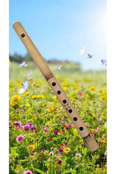 Umut GELENEKSEL BAMBU 6 TUŞ KAVAL FLÜT ÇALMA ALETİ