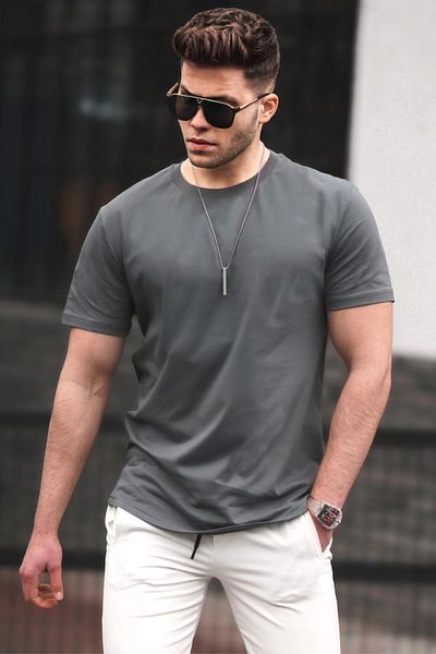 Madmext Geräuchertes Herren-T-Shirt 4951