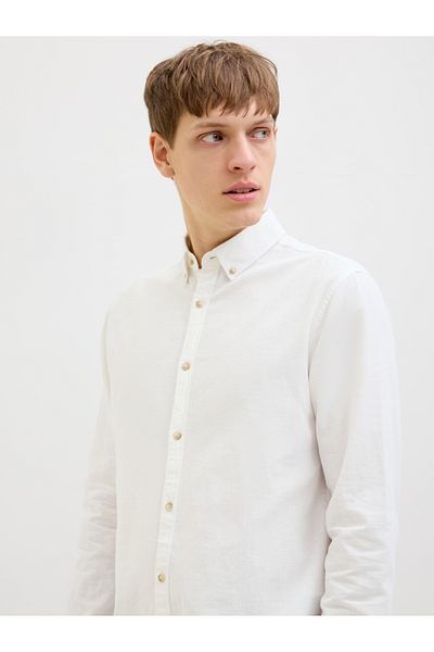 REBEL By Styli Moss Sunny Plain Long Sleeve Regular Fit Shirt