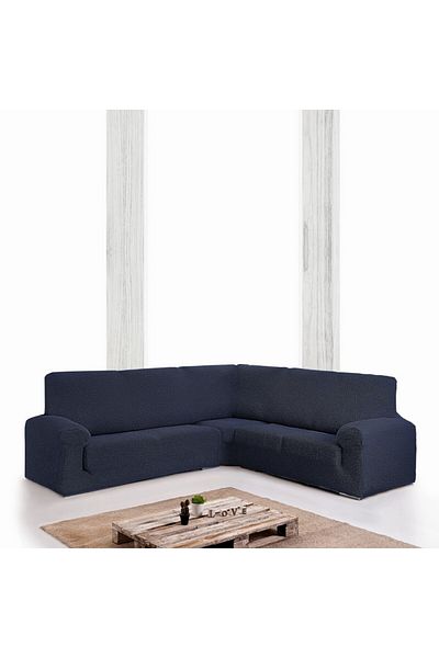 EYSA CONFECTIONES Husa coltar bielastica 350-450cm, Premium ROC, C/3 Albastru