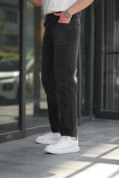 Madmext Füme Erkek Jean Pantolon E7419