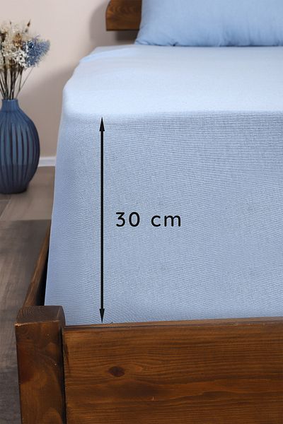 AKN Home Softguard Super Thick Combed Cotton Fitted Sheet