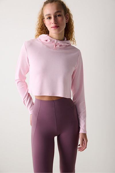 Penti Rosa Kapuzenpullover mit leichter Kapuze