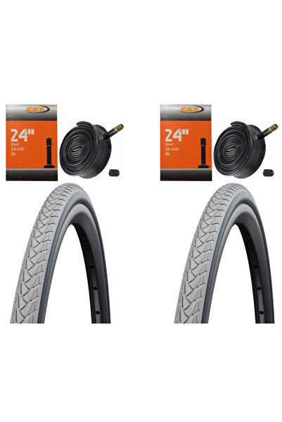 Schwalbe Marathon Plus 24x1.00 5mm Zırhlı Tekerlekli Sandalye Lastik Seti