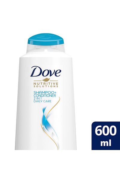 Dove Nutritive Solutions 2in1 Shampoo + Conditioner Daily Care 600 ml