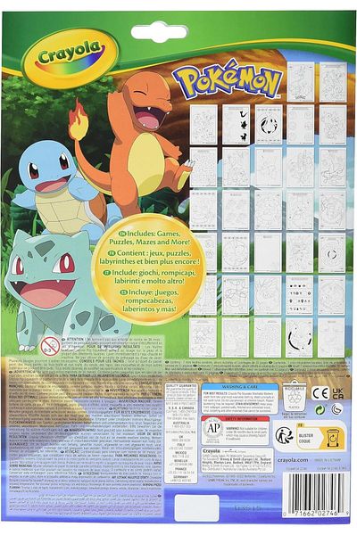 Crayola Color & Activity, Pokemon