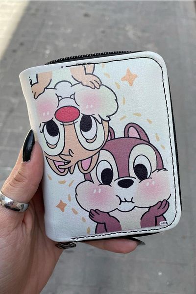 Köstebek Chip N Dale Chipmunks Short Wallet