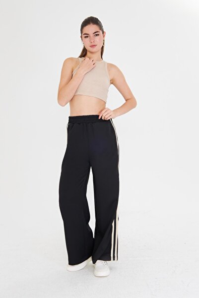 TIFFANY&TOMATO Şeritli Atlas Pantolon