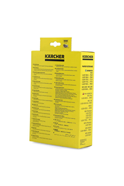 Karcher 5-Piece Paper Filter Bag