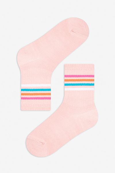Penti Комплект чорапи за тенис от 2 части Girl - Color Lines