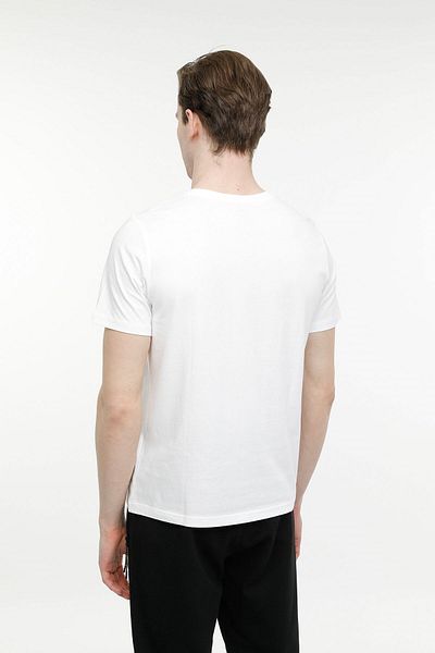 Kinetix Short Sleeve White T-Shirt Men's Summer Top Clothing White