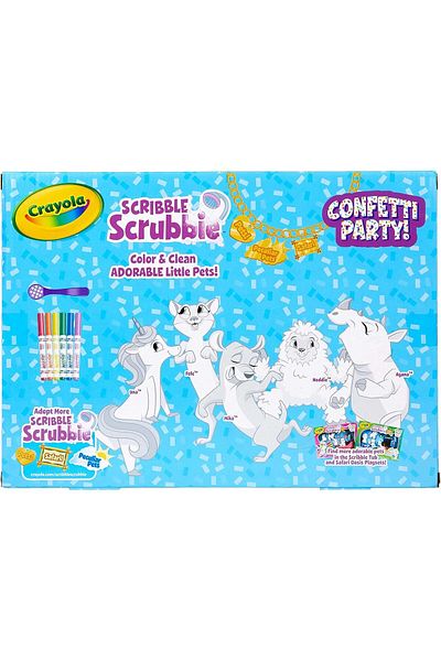 Crayola Scrbble Scrubbie Confetti Party