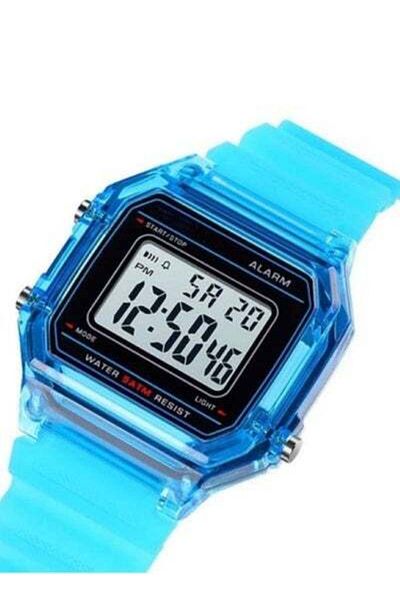 HALAMODO Men's 1698 Square Digital Luminous 5 ATM Waterproof Luxury Sport smart Wrist Watch