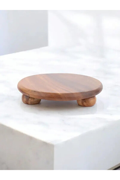 MİEN TOP AYKLI AKASYA DEKOR & SUNUM STANDI (25CM)