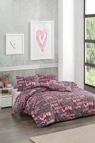 MARLA HOME Set cuvertură dublă |   Bumbac |   Cearșafuri elastice