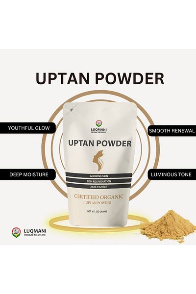 LUQMAN Uptan Face Mask 200 gram Deep Cleansing for Glowing Skin