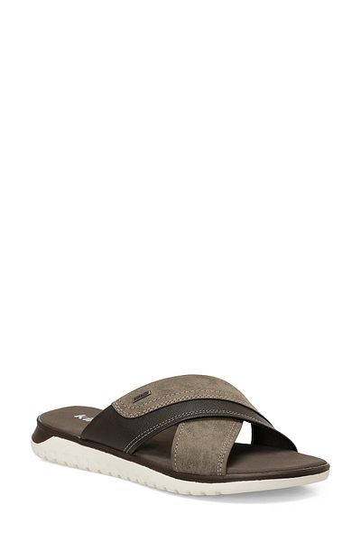 Kinetix Lunel 5Fx Brown Men's Slippers
