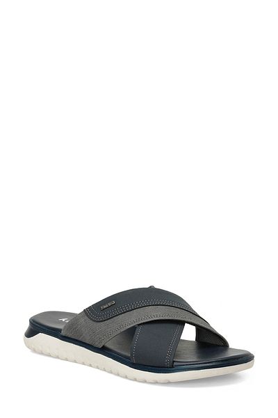 Kinetix Lunel 5Fx Navy Blue Men's Slippers
