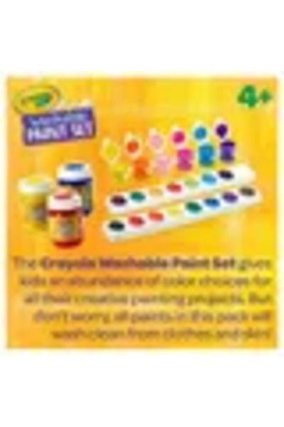 Crayola Kids Washable Paint Set 50pc