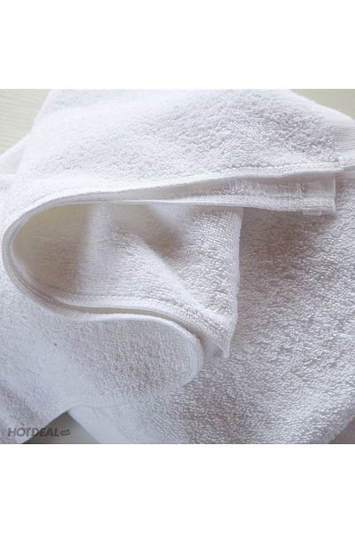 Kotonia Home Hotel Towel - Spa, without pattern - 90x150 cm - 100% Cotton, 500 gr, white
