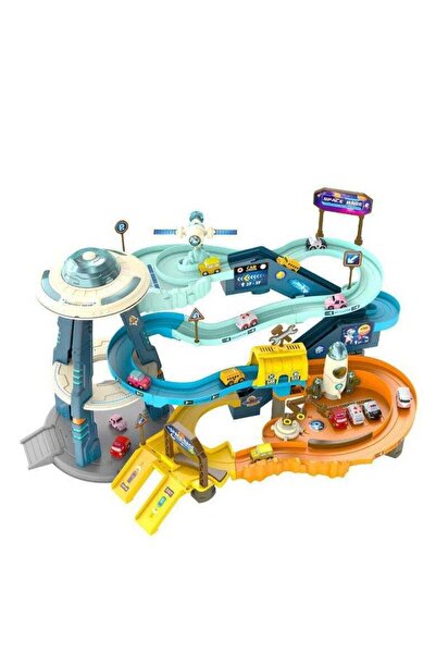 Yelajoy Adventure track car toy set,safe and non-toxic,with lights and sounds,for children over 3 years old